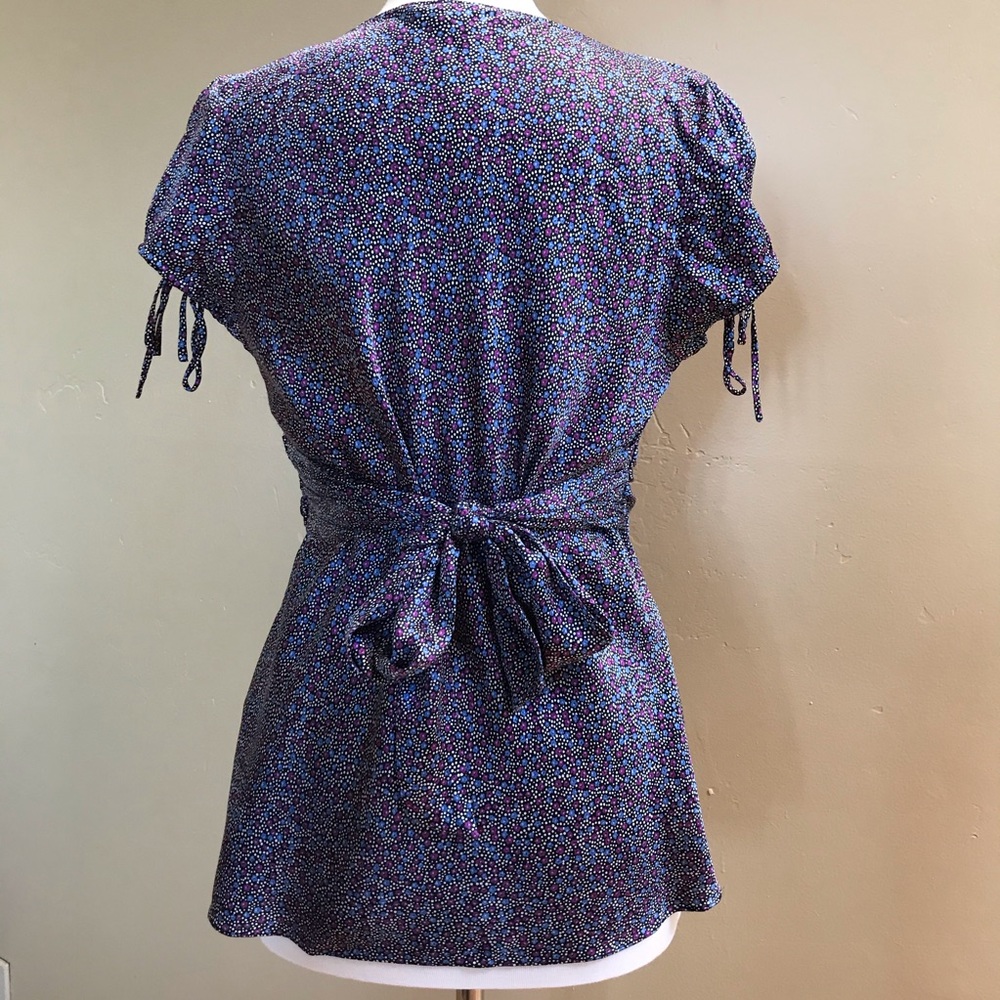 Express Design Studio Silk Top Size L - Picture 4 of 7